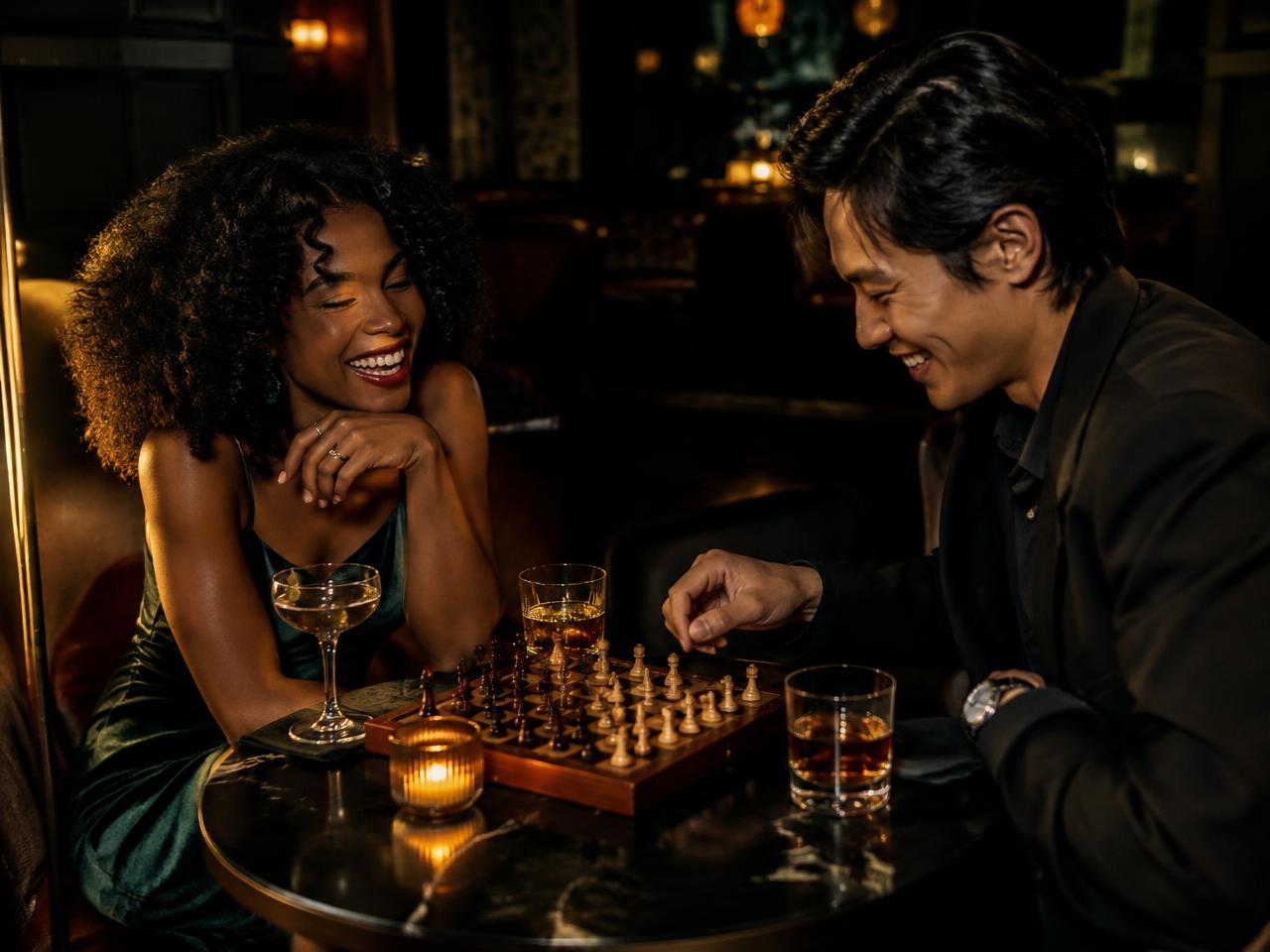 Chess After Dark — Midtown Speakeasy